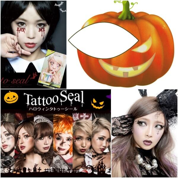 ハロウィンの顔シール12選|人気のフェイス用タトゥーシールは?